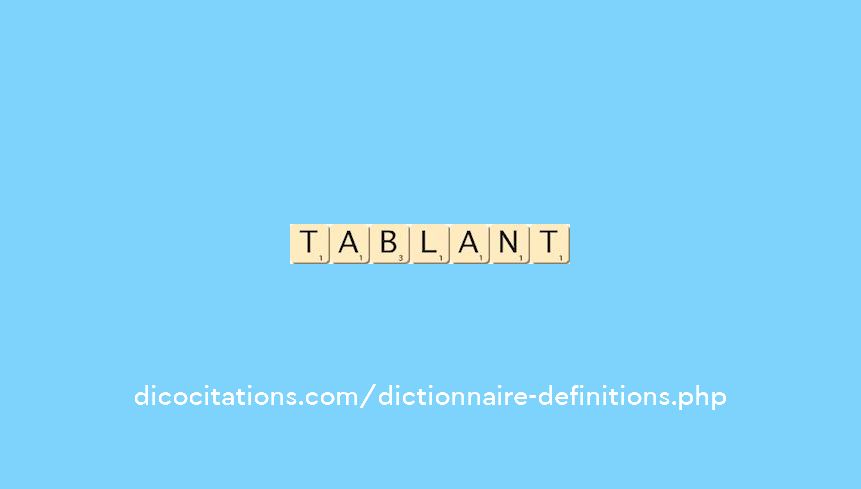 tablant tablant