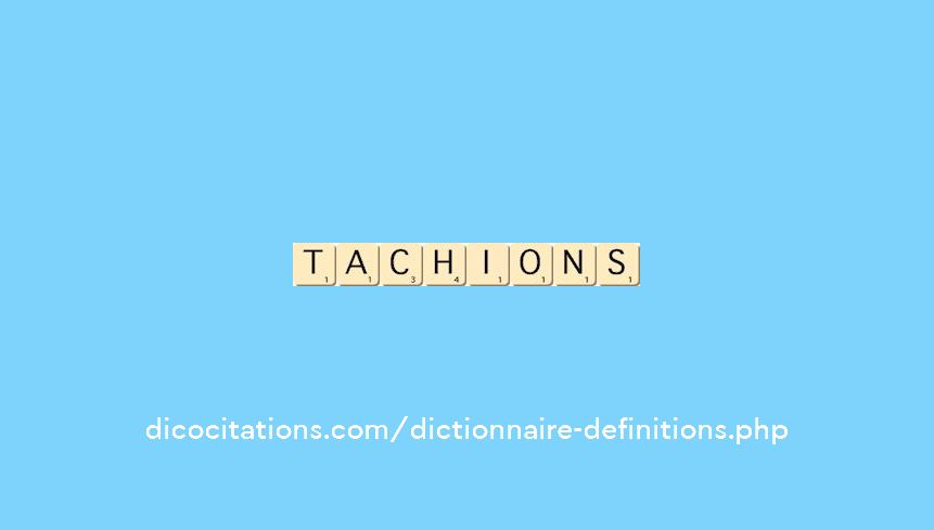 tachions