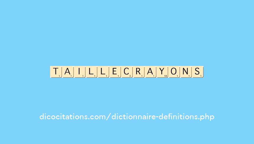 taille-crayons taille-crayons