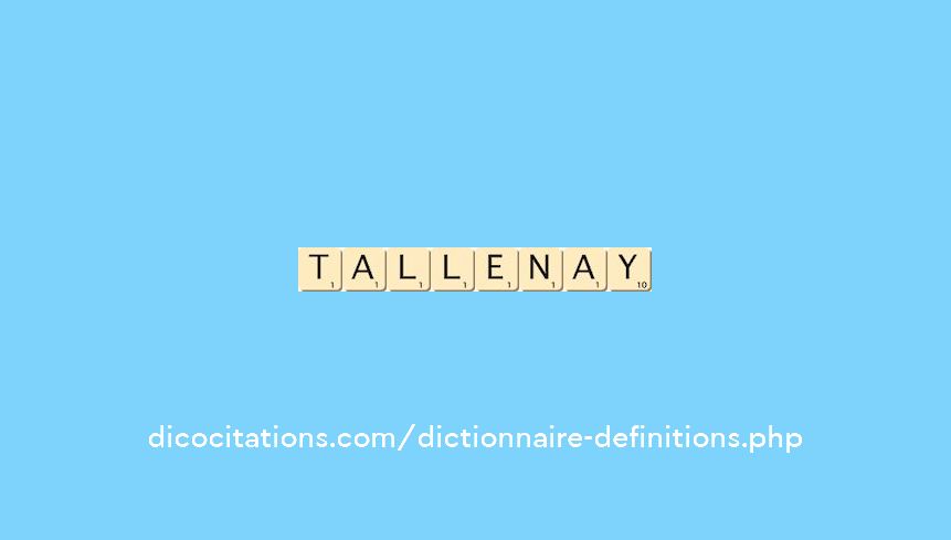 tallenay