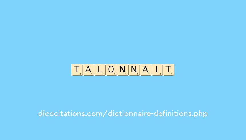 talonnait