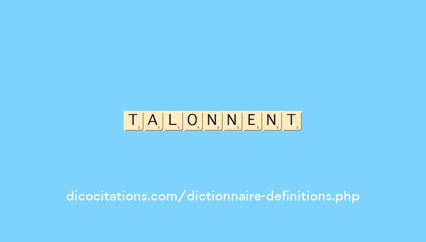 talonnent talonnent