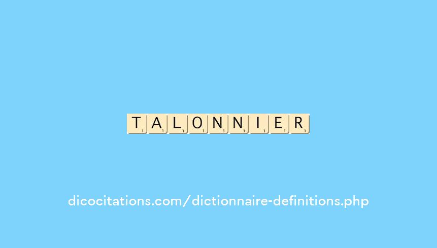 talonnier