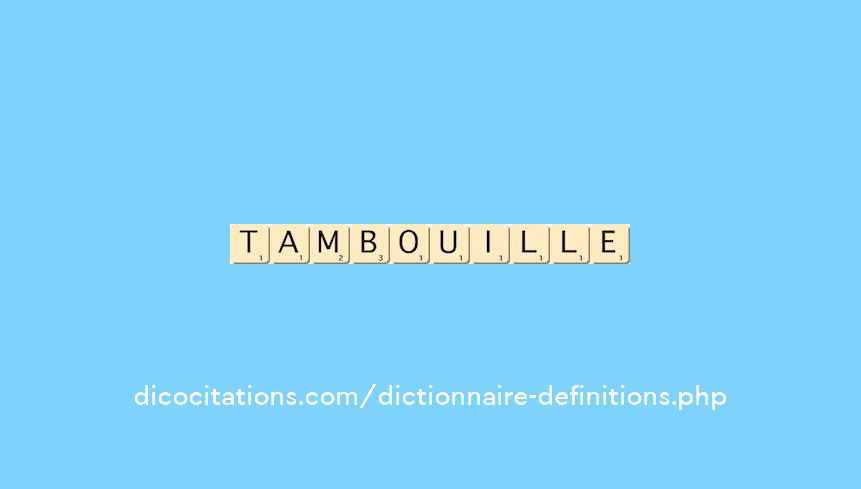 tambouille