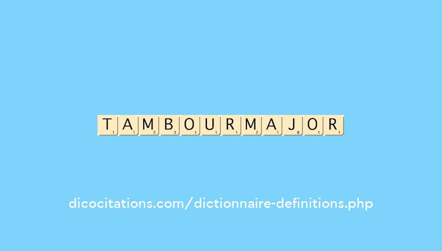 tambour-major tambour-major