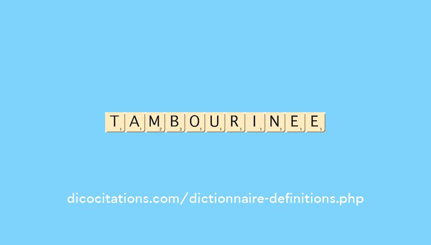 tambourinee