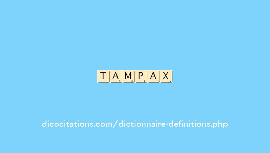 tampax tampax