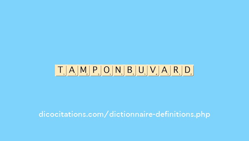 tampon-buvard tampon-buvard