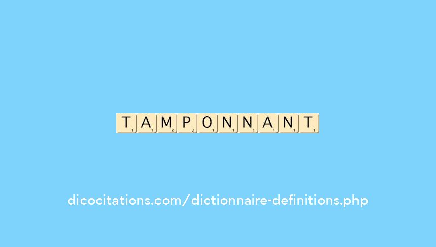 tamponnant tamponnant