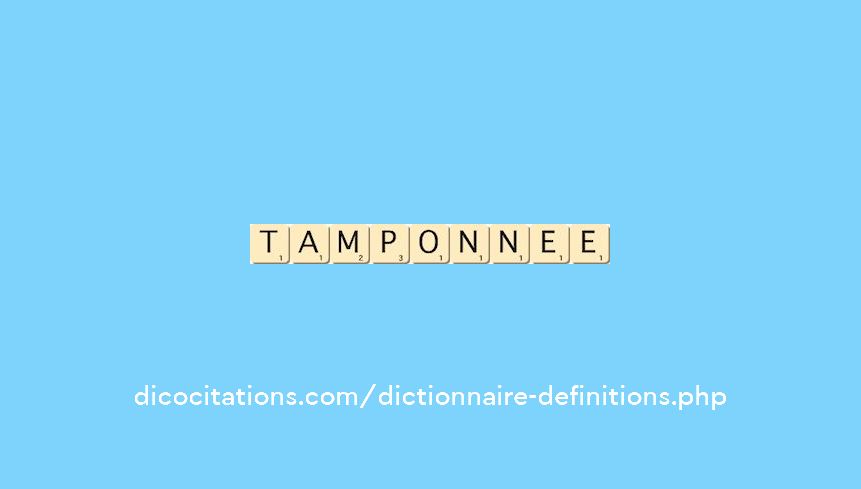 tamponnee