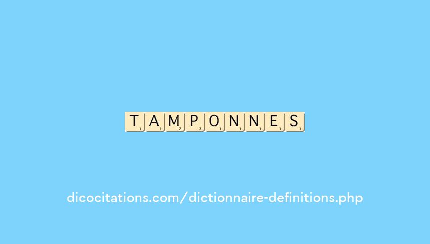 tamponnes