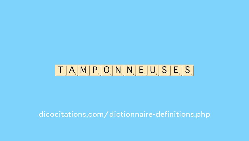 tamponneuses tamponneuses