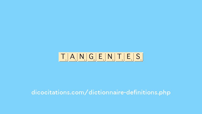tangentes tangentes