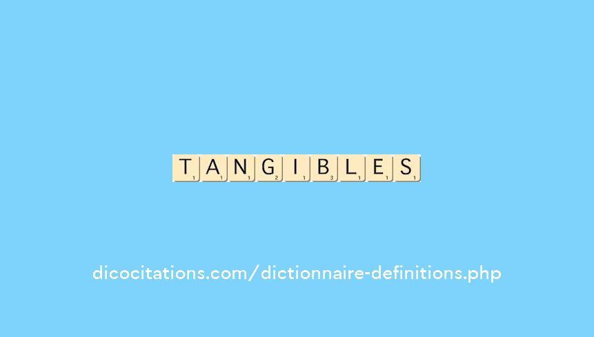 tangibles tangibles