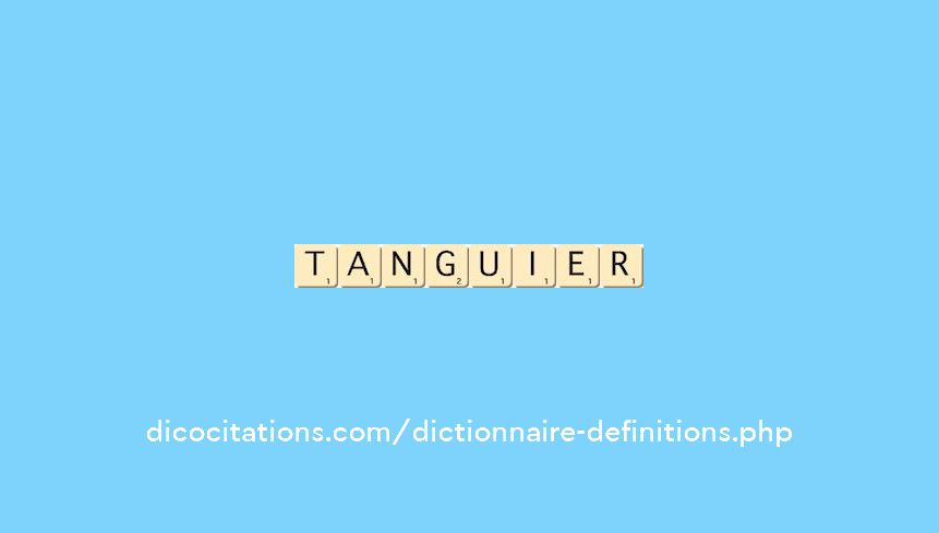 tanguier