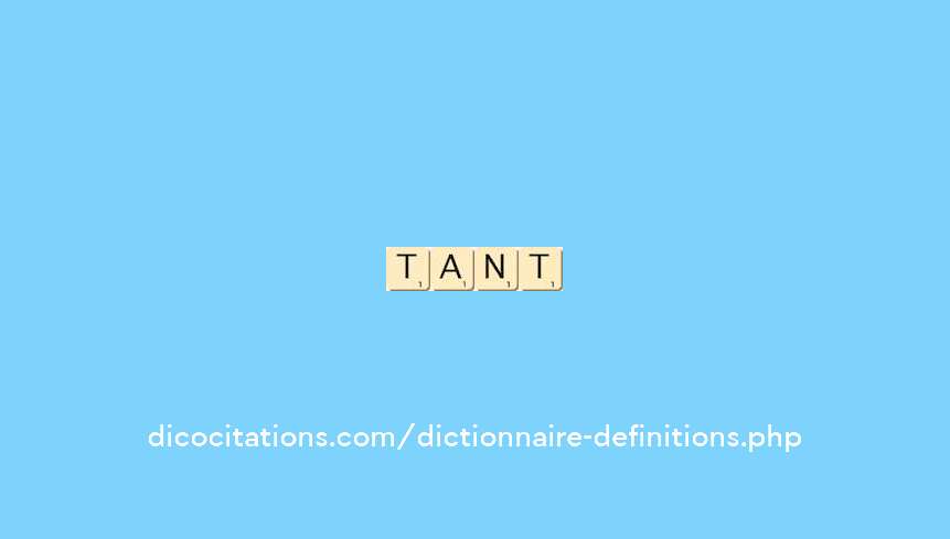 tant
