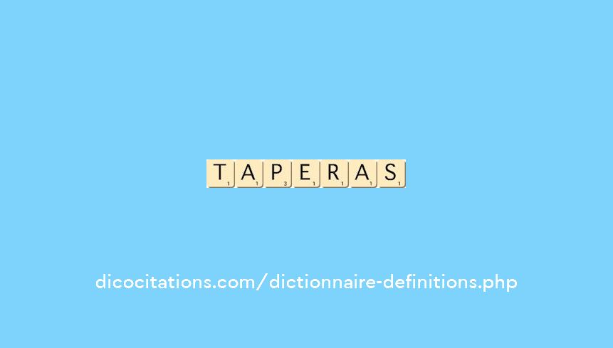 taperas