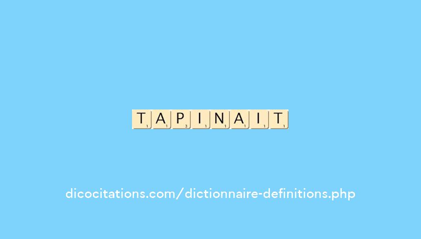 tapinait