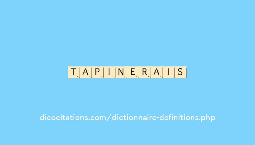 tapinerais tapinerais