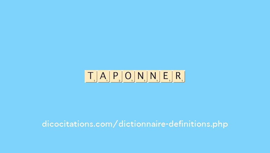 taponner