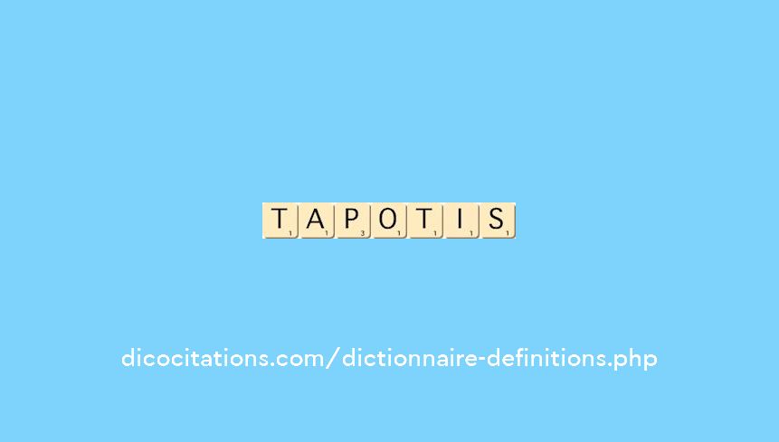 tapotis tapotis