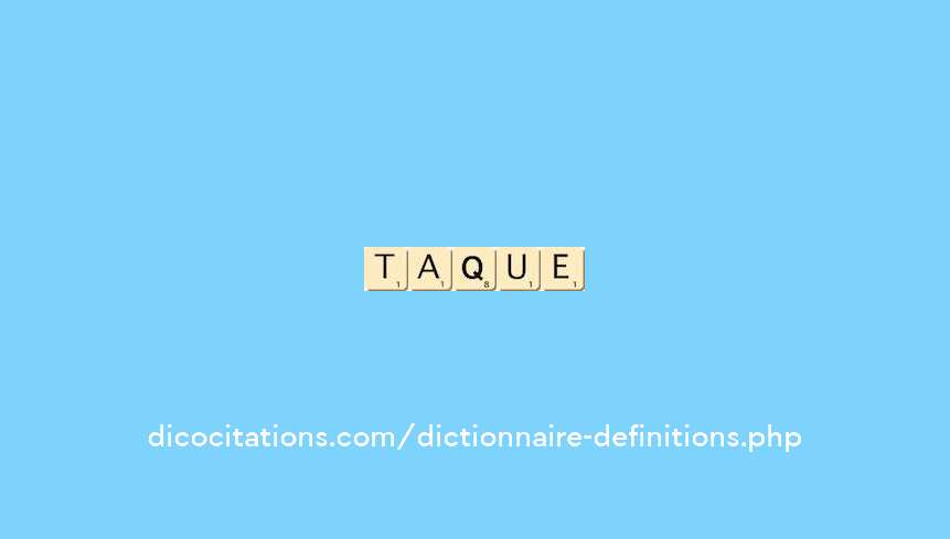 taquin--ine