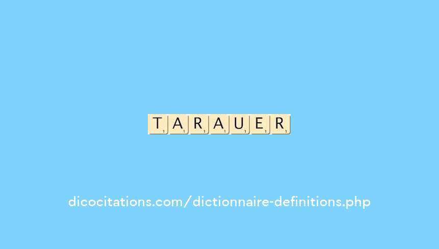 tarauder tarauder
