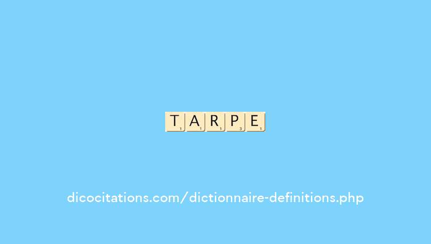 tarpe