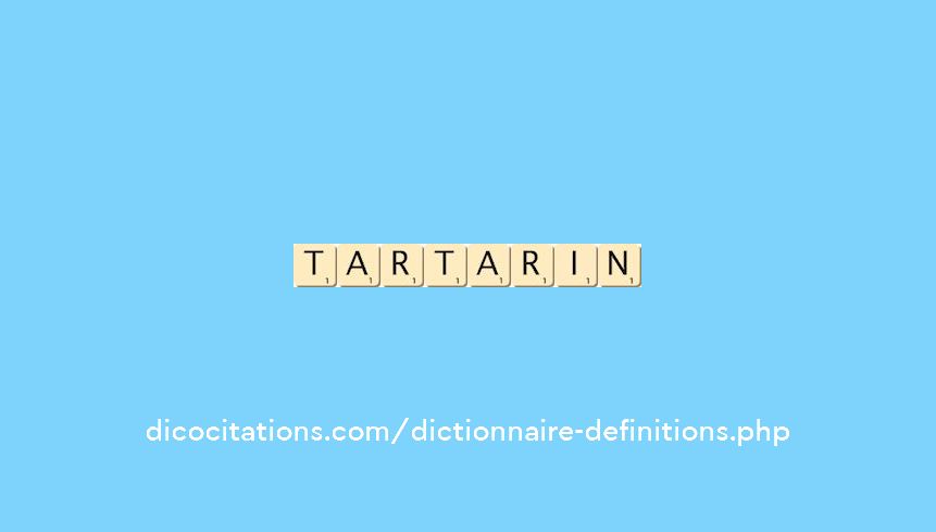 tartarin tartarin