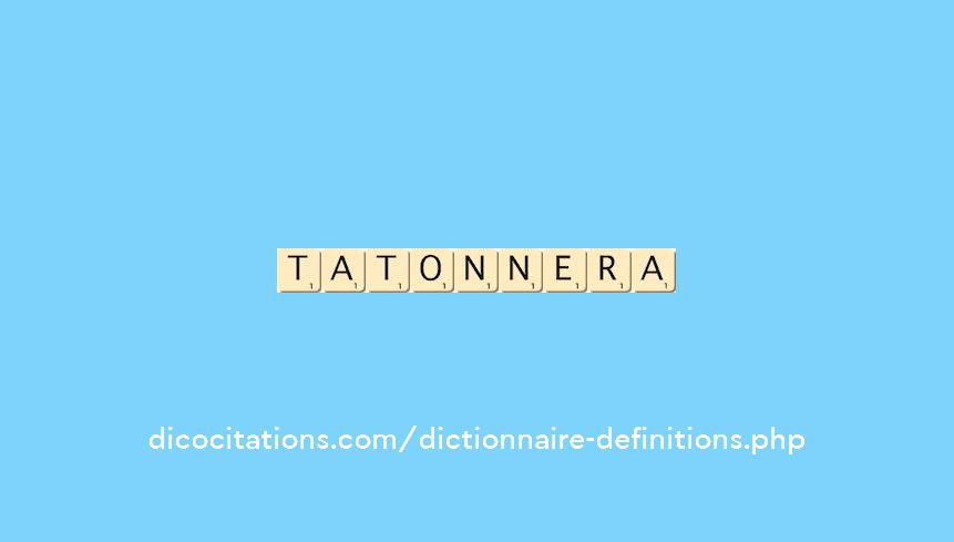 tatonnera tatonnera