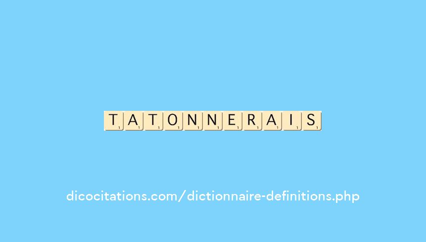 tatonnerais tatonnerais