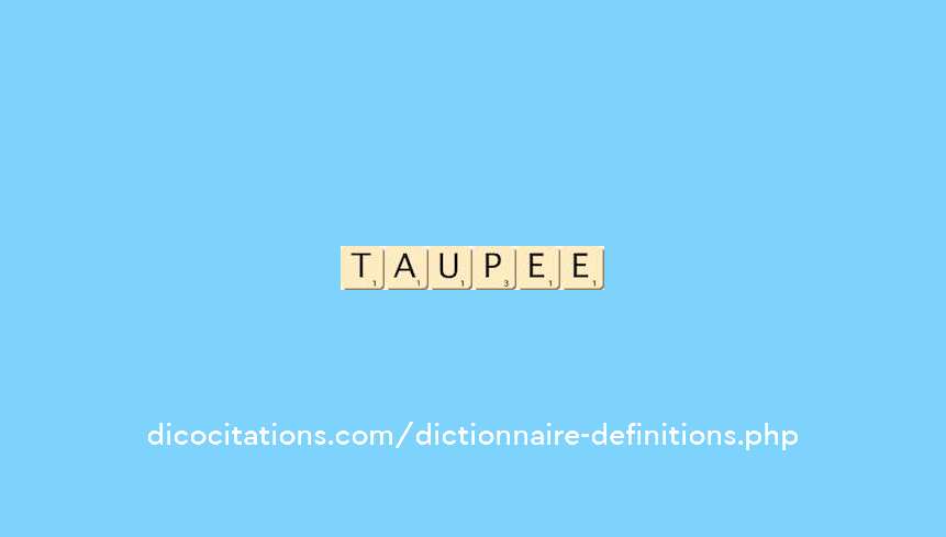 taupee