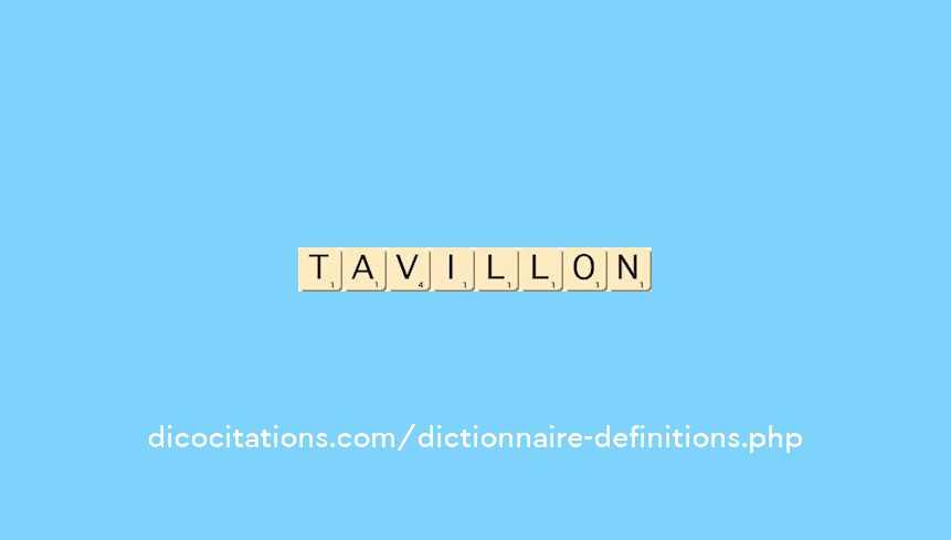 tavillon