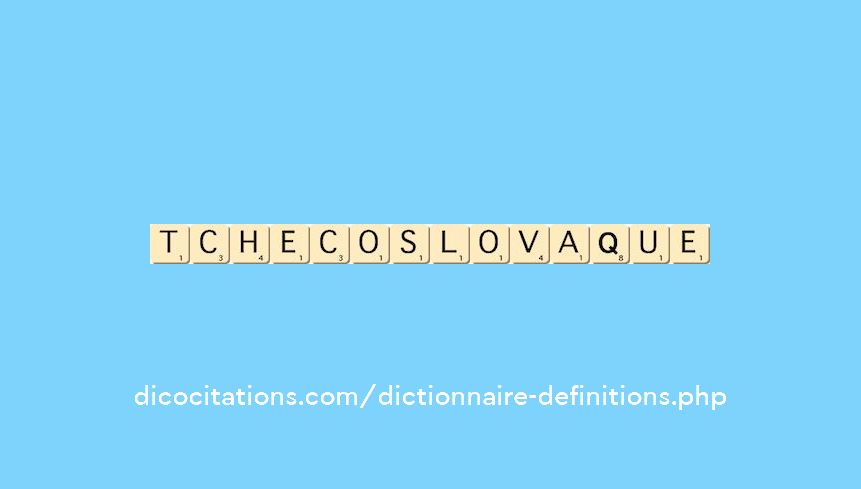 tchecoslovaque