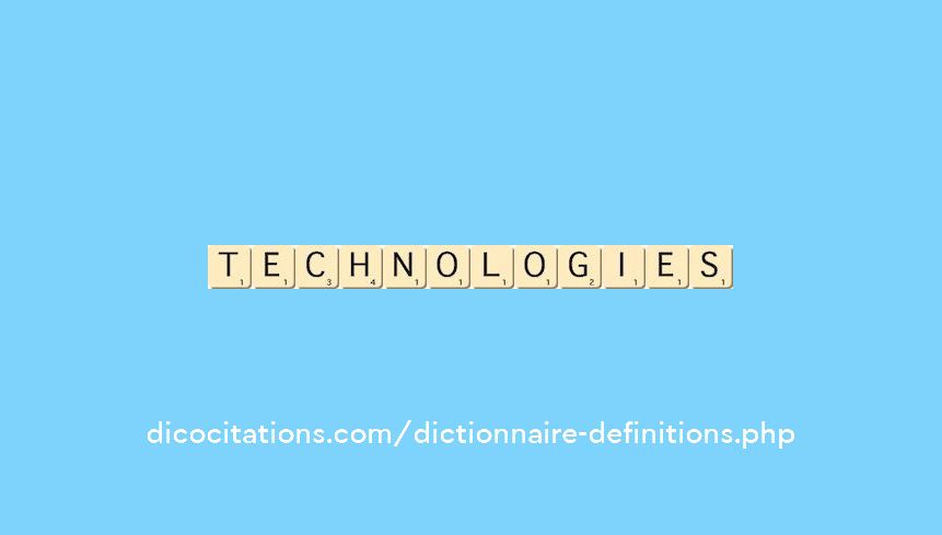 technologies technologies