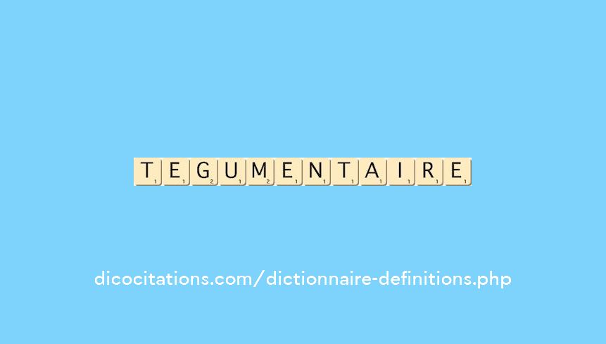 tegumentaire