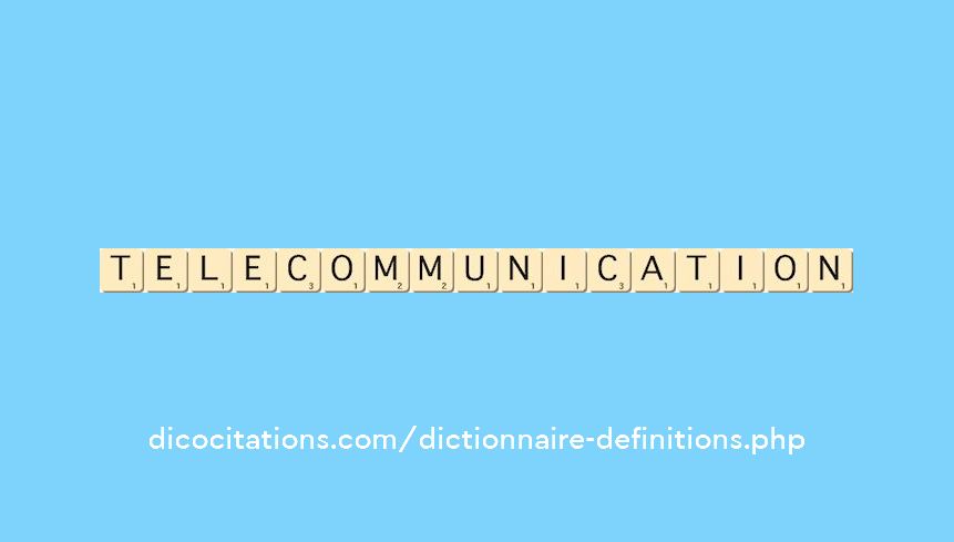 telecommunication