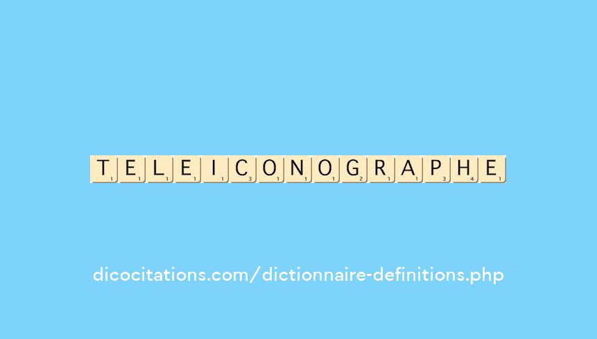 teleiconographe