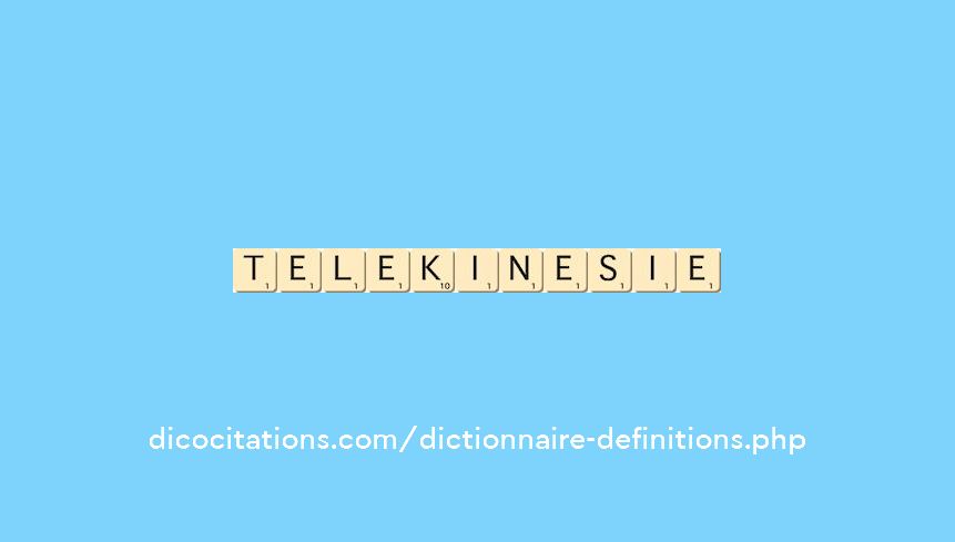 telekinesie telekinesie
