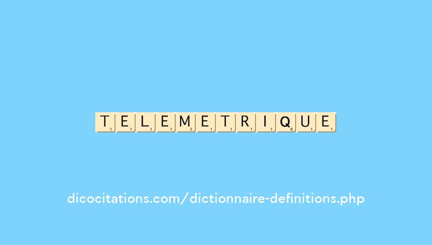 telemetrique telemetrique