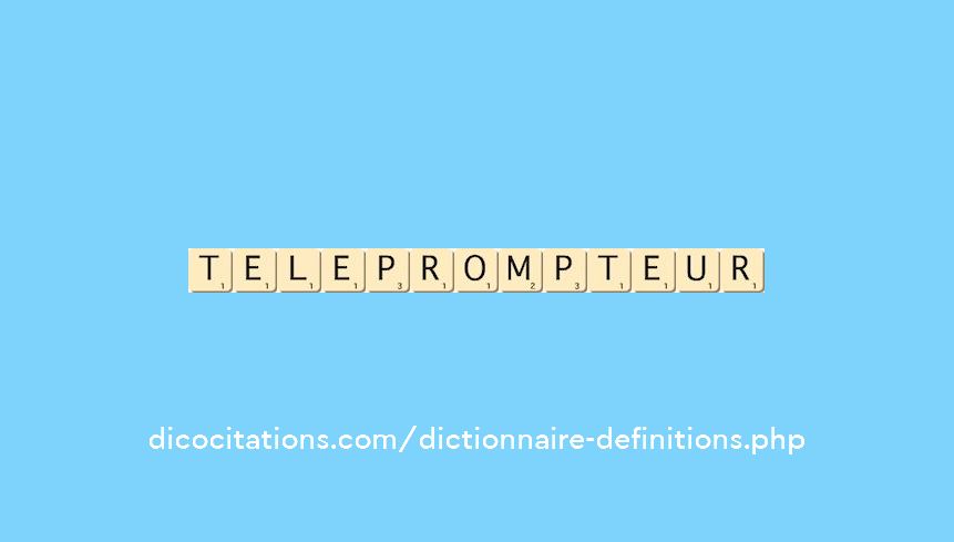 teleprompteur