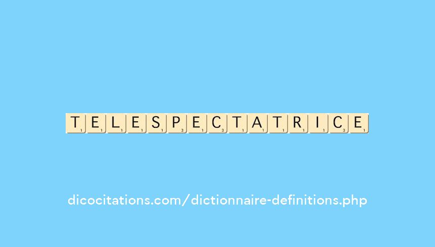 telespectatrice telespectatrice