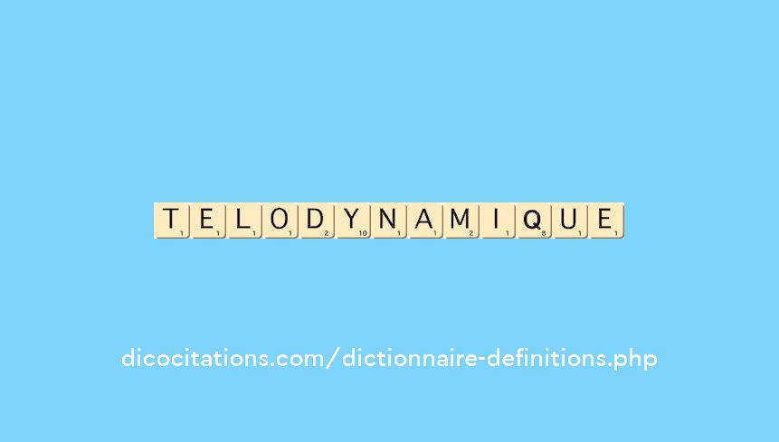 telodynamique