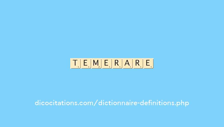 temeraire temeraire