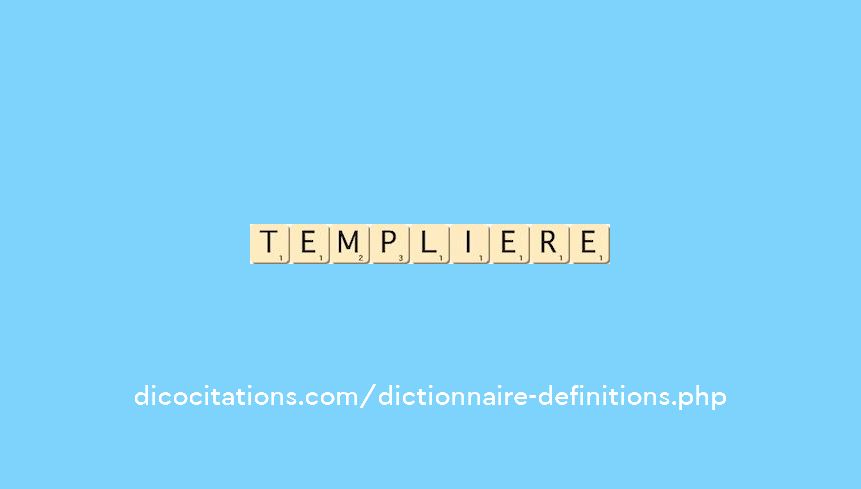 templiere