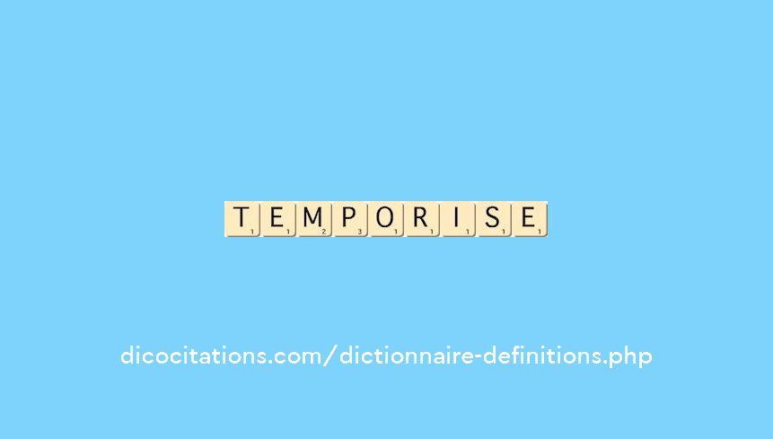 temporise temporise