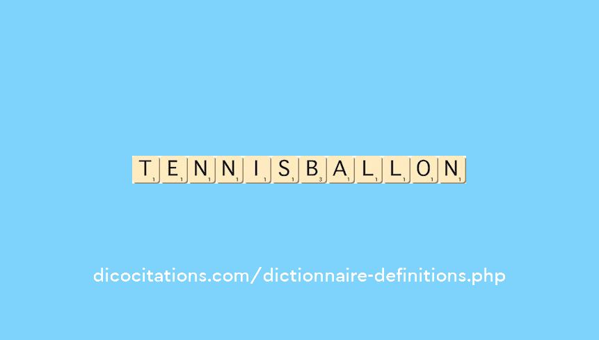 tennis-ballon