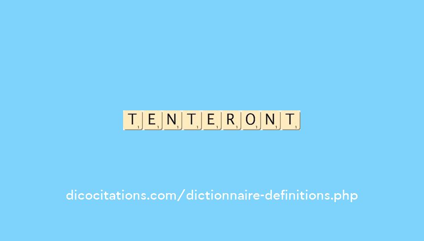 tenteront