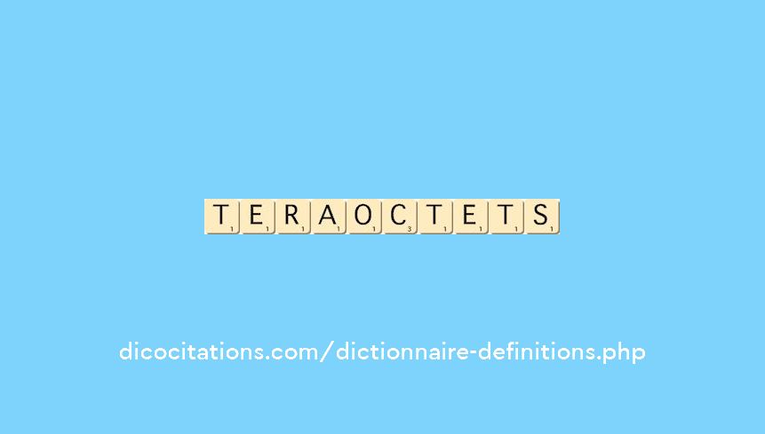 teraoctets teraoctets