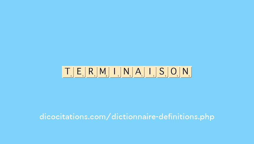 terminaison